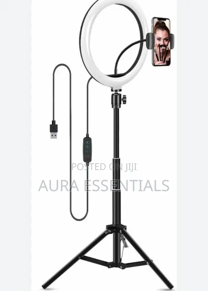 10" LED Ring Light Lamp Tripod Stand Kit