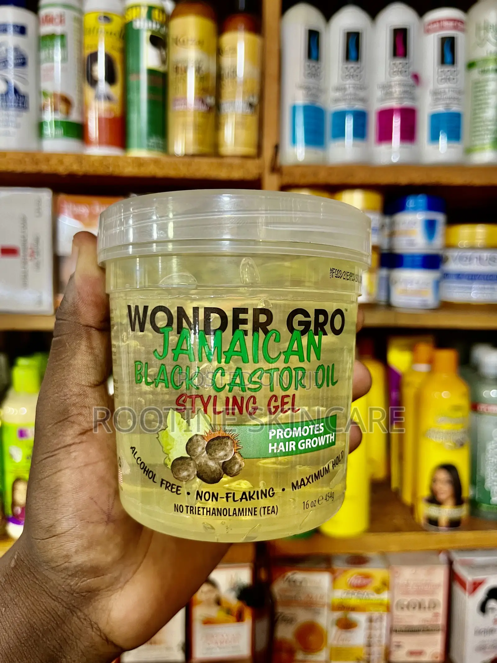 Wonder Gro Jamaican Black Castor Oil Styling Gel