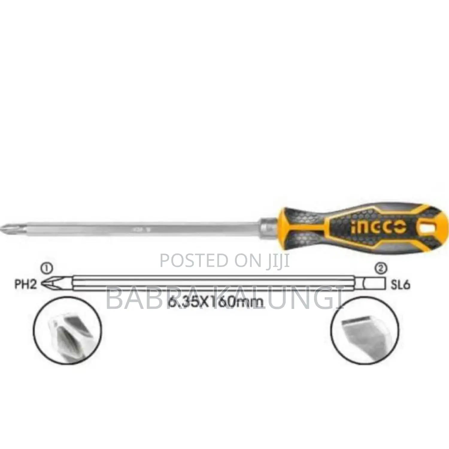 Ingco 2 in 1 Screwdriver Set