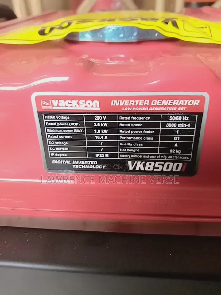 Gasoline Generator 3.8kva