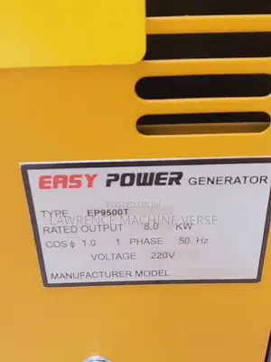 Box Body Diesel Generator