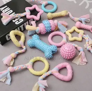 Dog Toys Chew Molar Bite Rubber Chew Ball