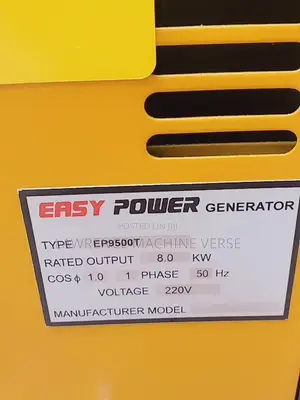 Silent Diesel Generator 8kva