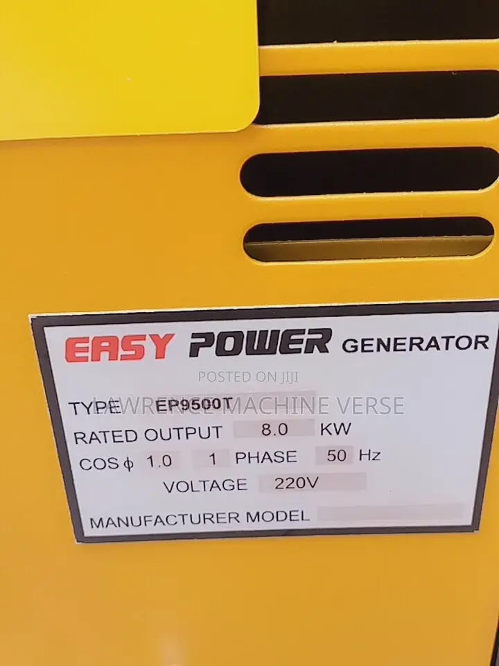Silent Diesel Generator 8kva