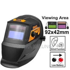 Ingco Auto Darkening Welding Helmet_ Black