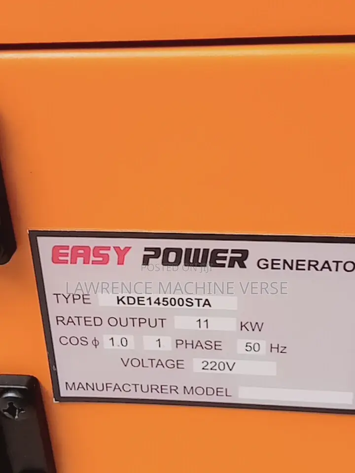 Silent Diesel Generator 8kva