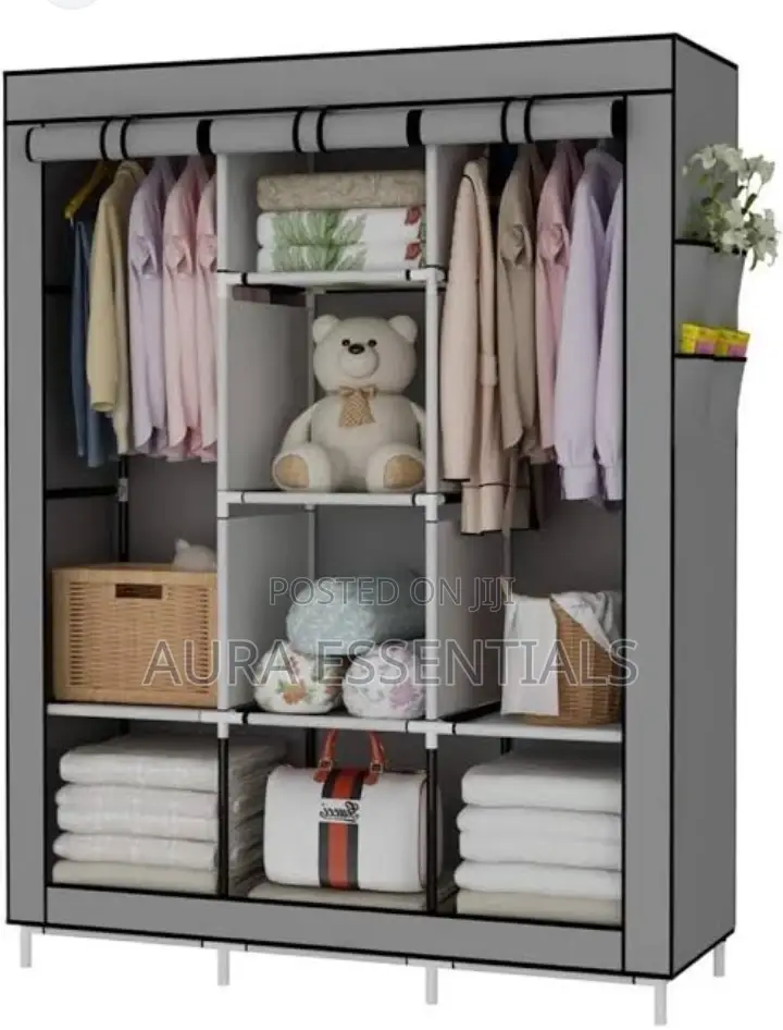 Durable Trendy 3 Colums Wardrobe