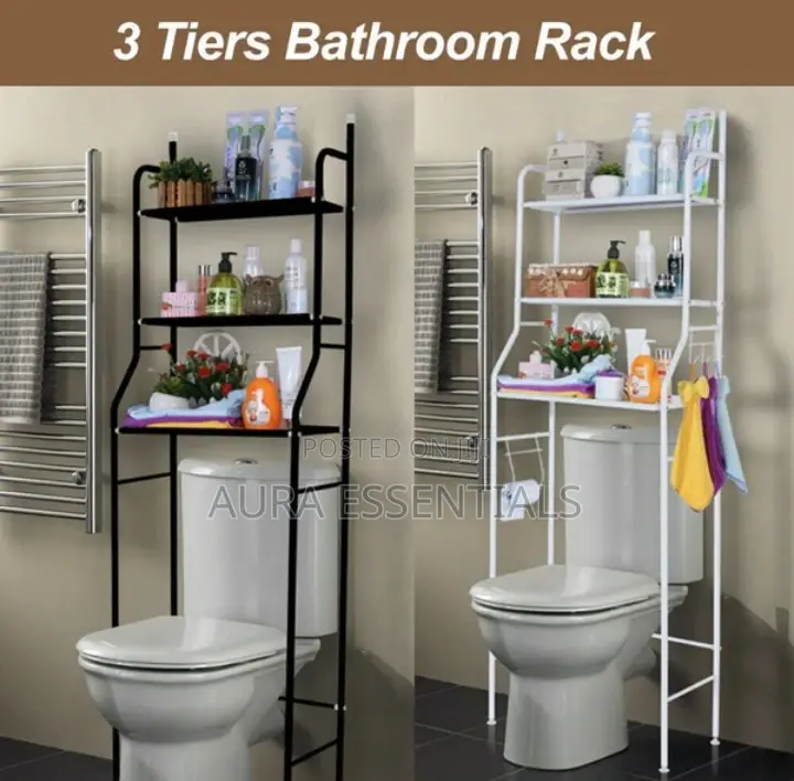 Toilet Rack Simple European Style Bathroom Organiser