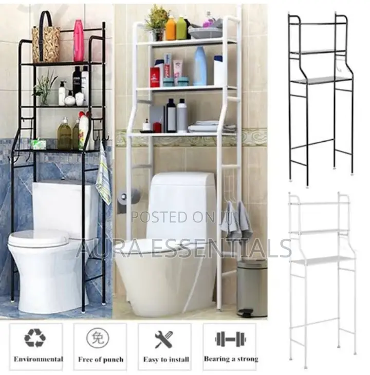 Toilet Rack Simple European Style Bathroom Organiser
