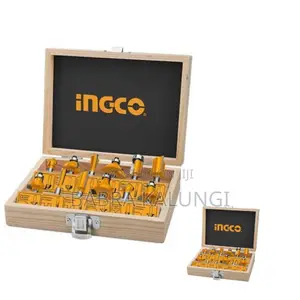 12pcs Router Bits Set( 8mm)_ Yellow