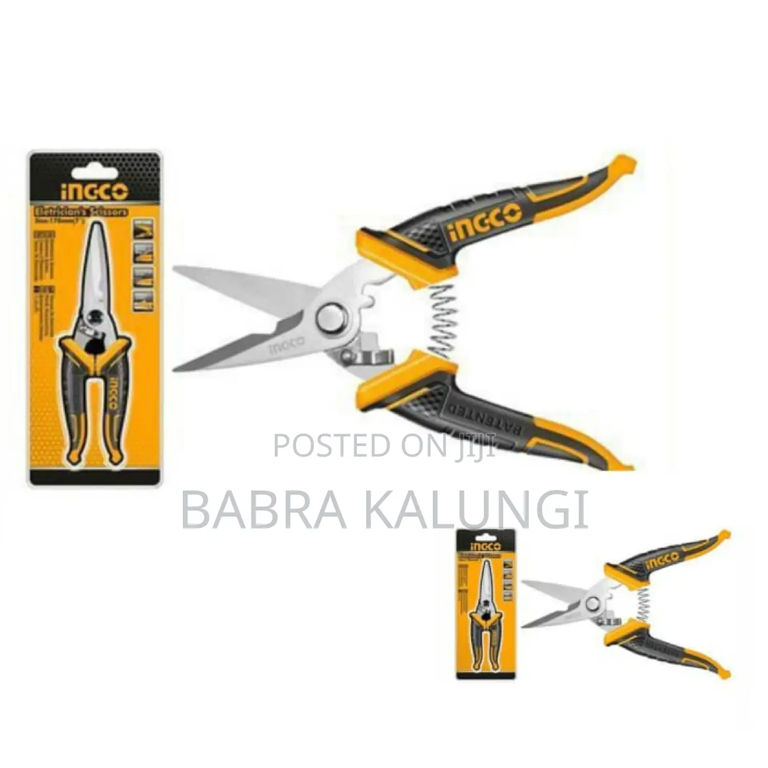 Electrian Scissors_ Yellow, Black