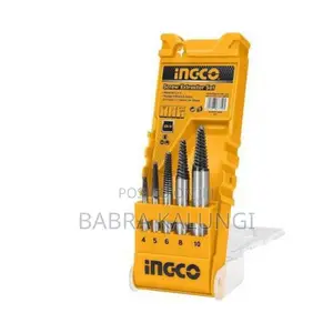 Ingco 5pcs Screw Extractor Set_ Orange