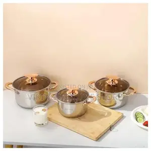 Kaisa Villa 6 Pieces Quality Stainless Steel Cookware Set