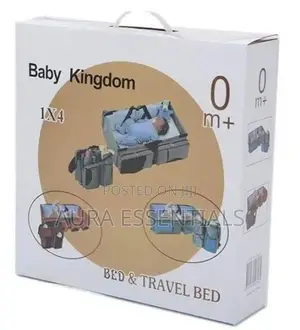Portable and Foldable Waterproof Baby Bed and Bag