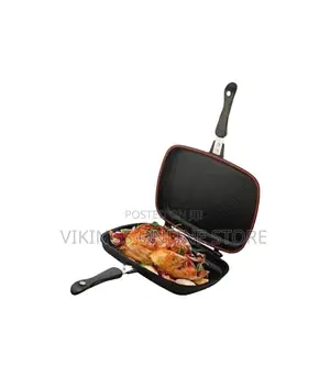 Dessini 36cm Double Grill Pan – Black