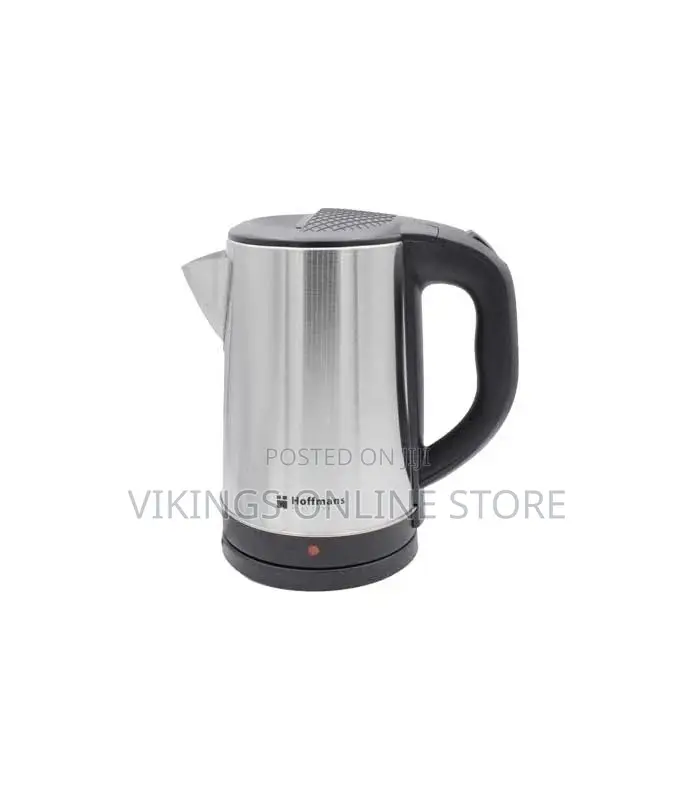 Hoffmans HM-2539 2.3L Electric Heat Kettle, Silver