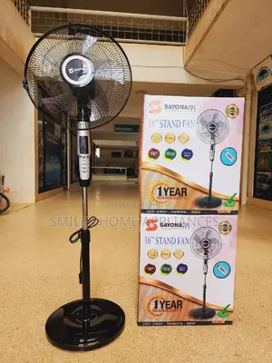 Sayona Stand Fan With a Remote Controller