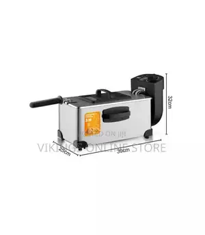 RAF 3.5L Electric Deep Fryer – Stainless Steel