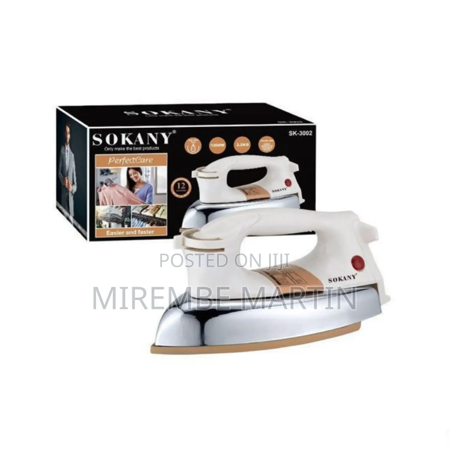 Sokany Heavy Duty Flat Iron.