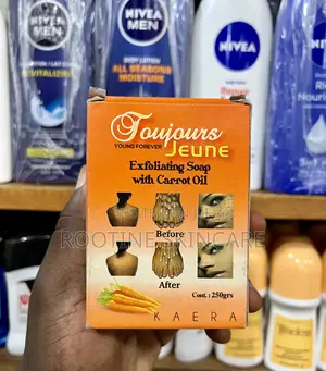Jourjours Jaune Carrot Lightening Exfoliating Soap