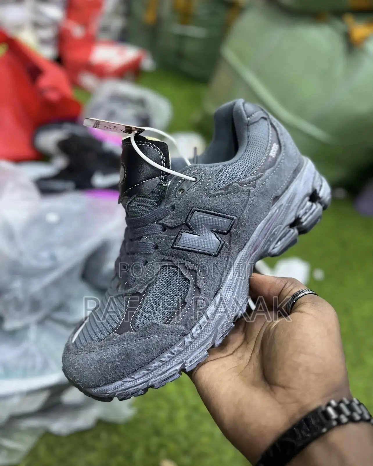 Original Grey New Balance Protection Pack Phantom Sneakers