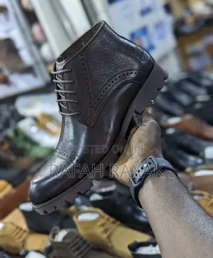 Original Coffee Brown Timberland Premium Leather Ankle Boots