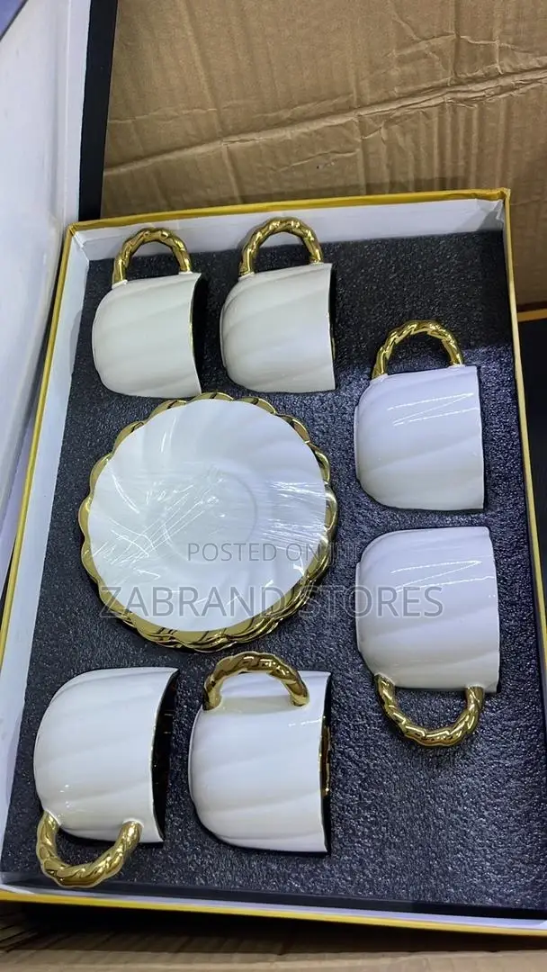 Executive Cups and Saucers Set 6 PCS
