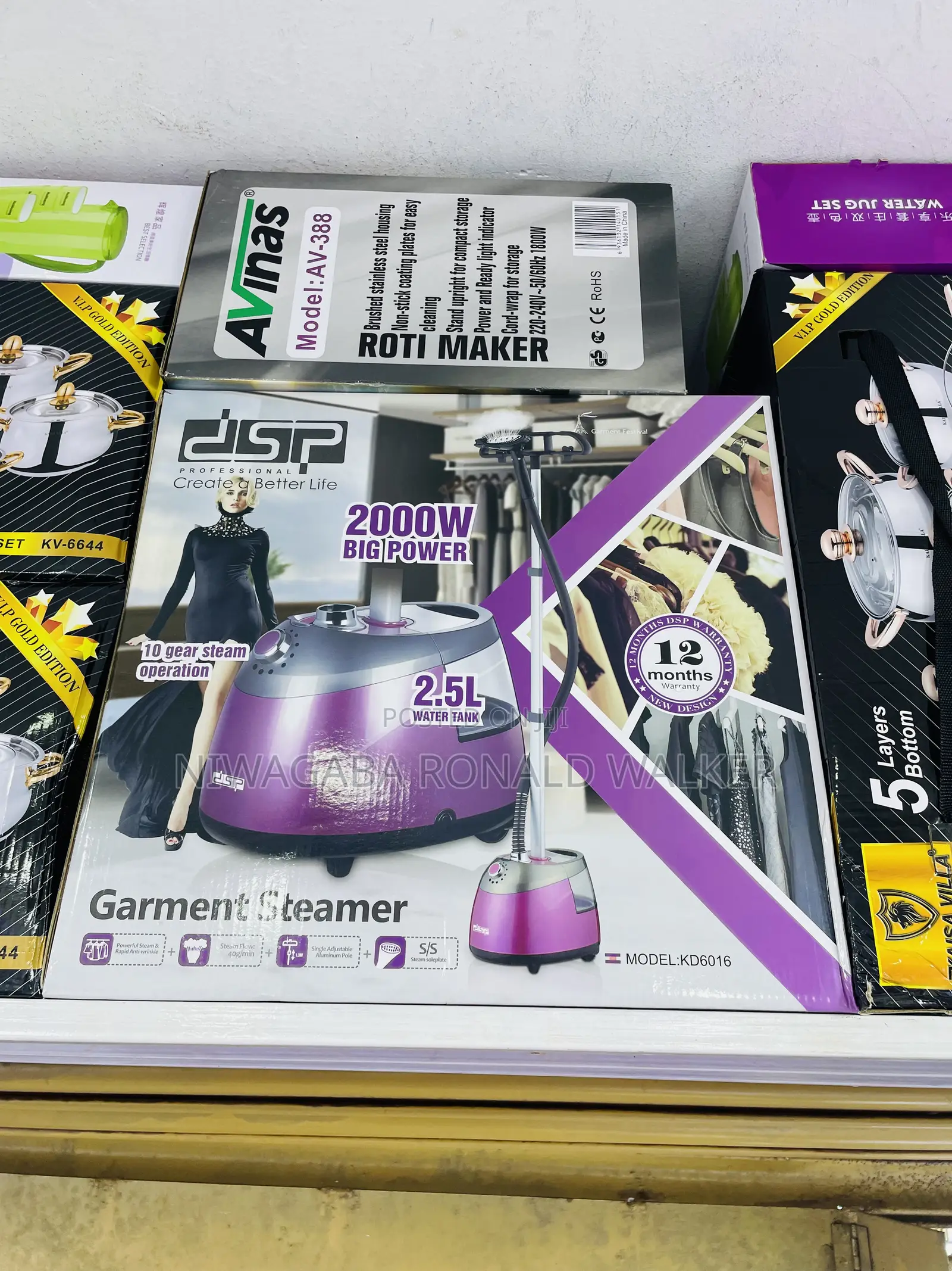 Quality DSP 2.5l Garment Steamer