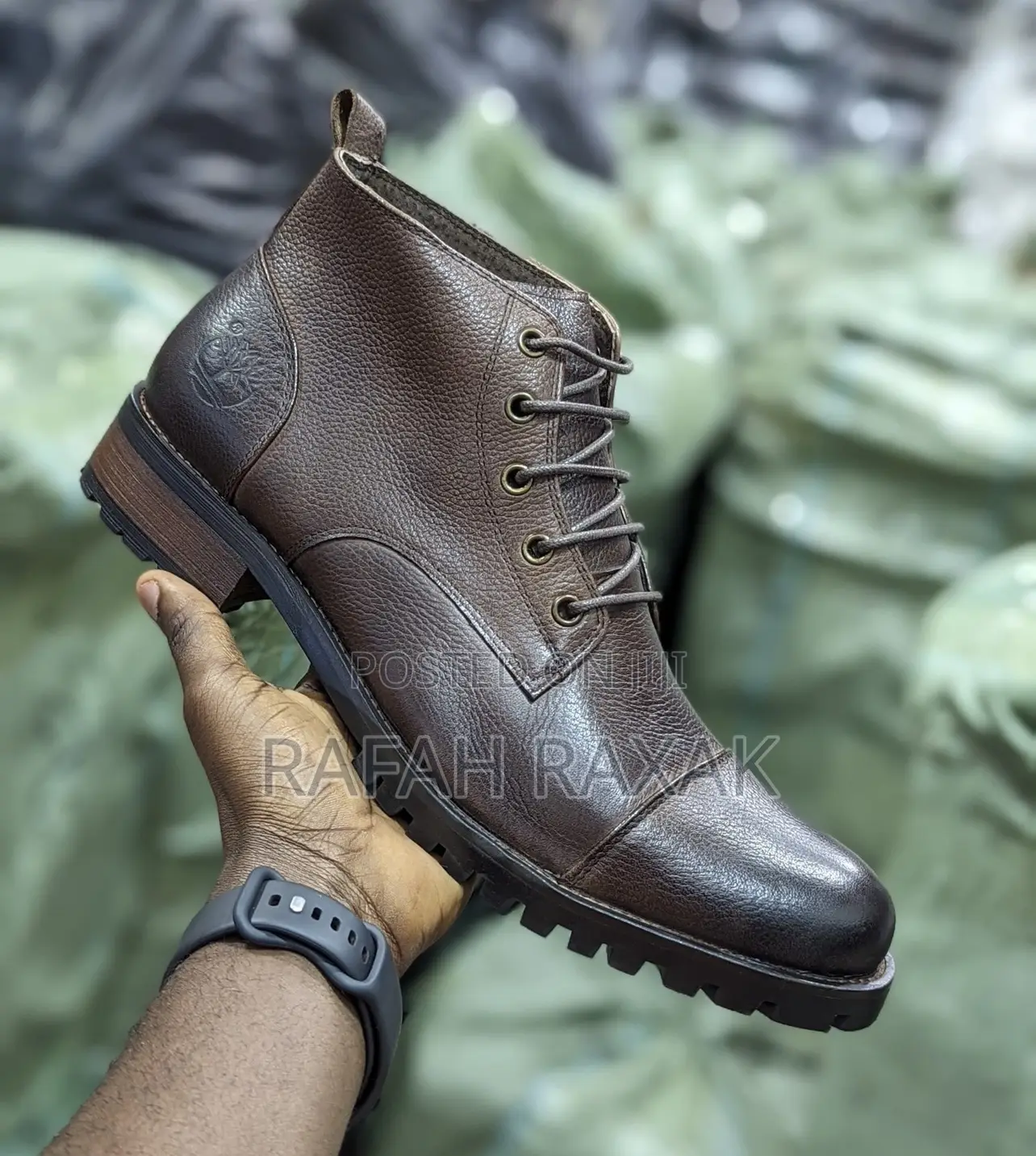 Original Timberland Premium Leather Ankle Boots