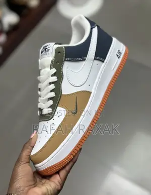 Original Unisex Nike Air Force 1 Low 07 Brown/Grey Sneaker