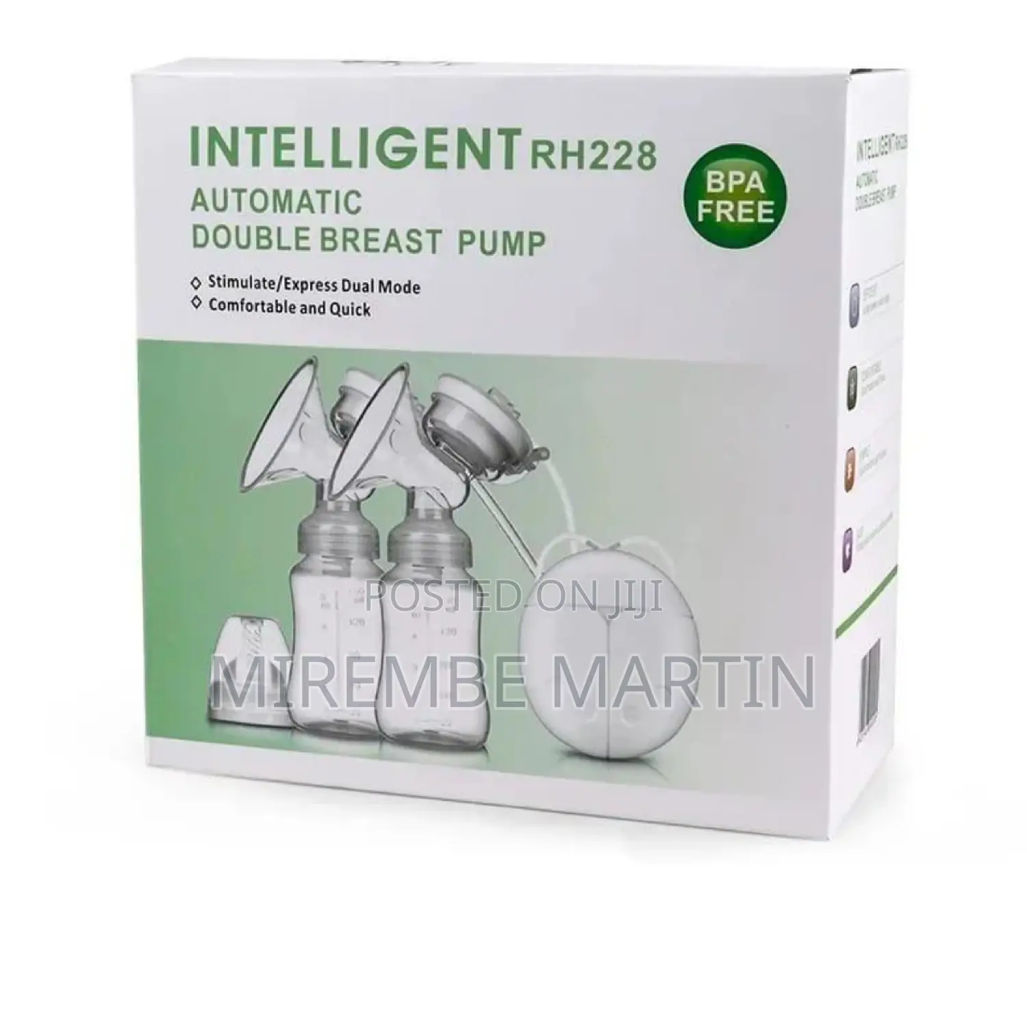 Intelligent Automatic Double Breast Pump.