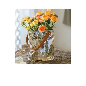Flower Glass Handbag Vase.