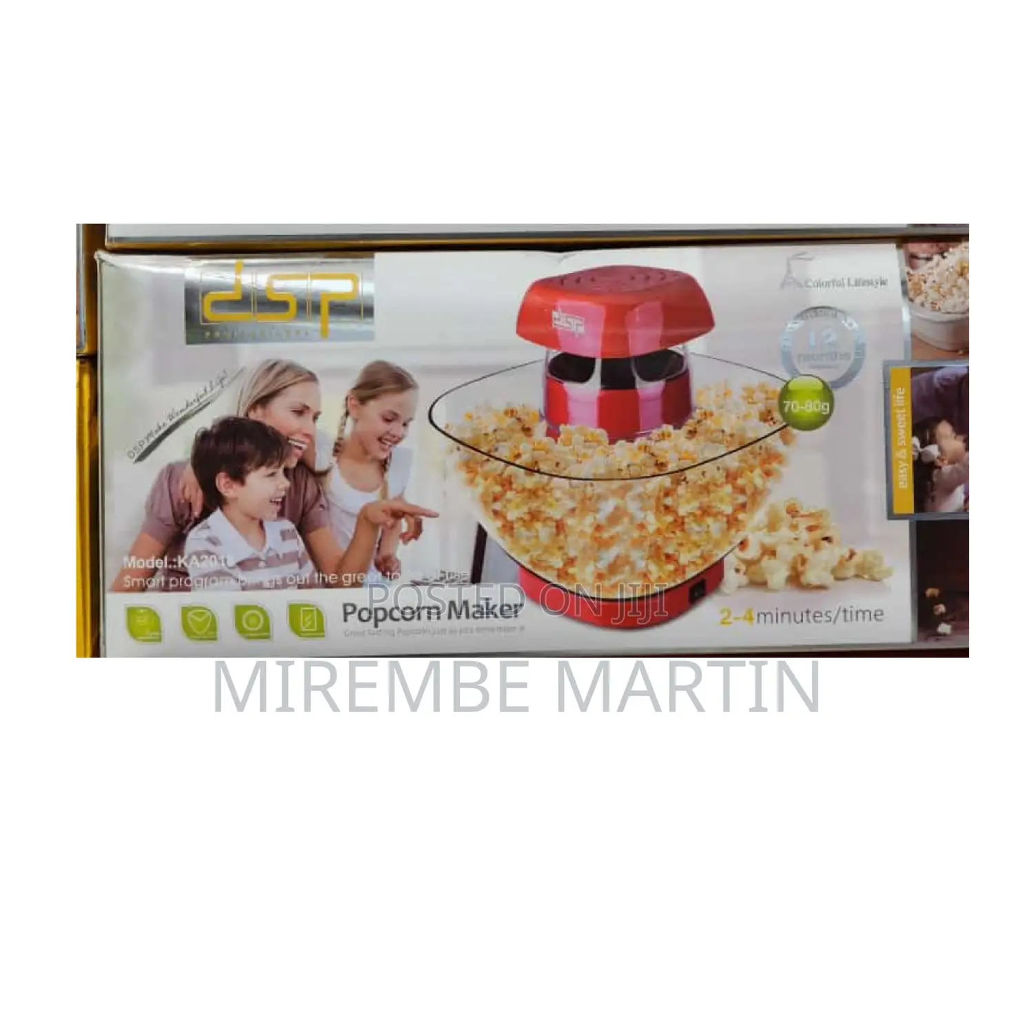 DSP Portable Popcorn Maker Machine.