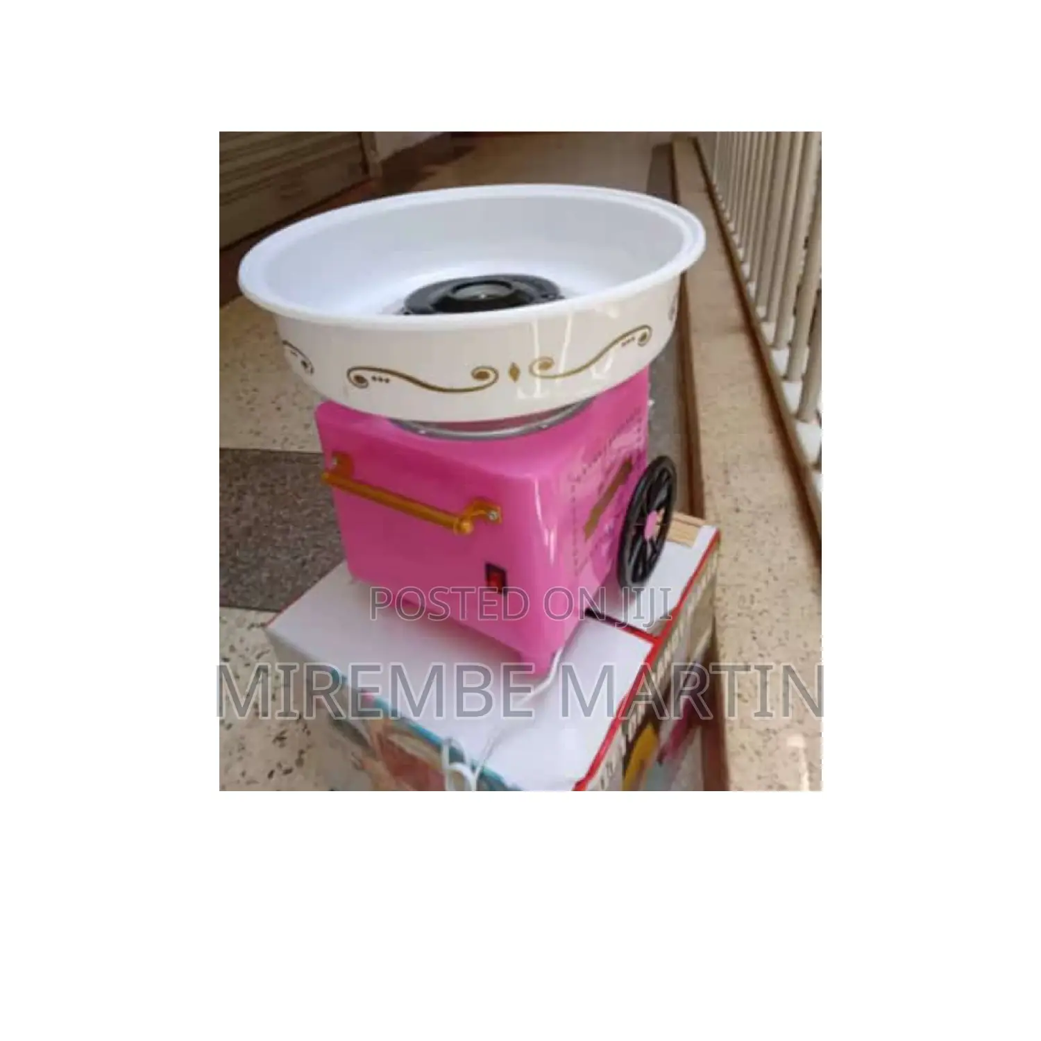 Electric Cotton and Candy Maker Machine.