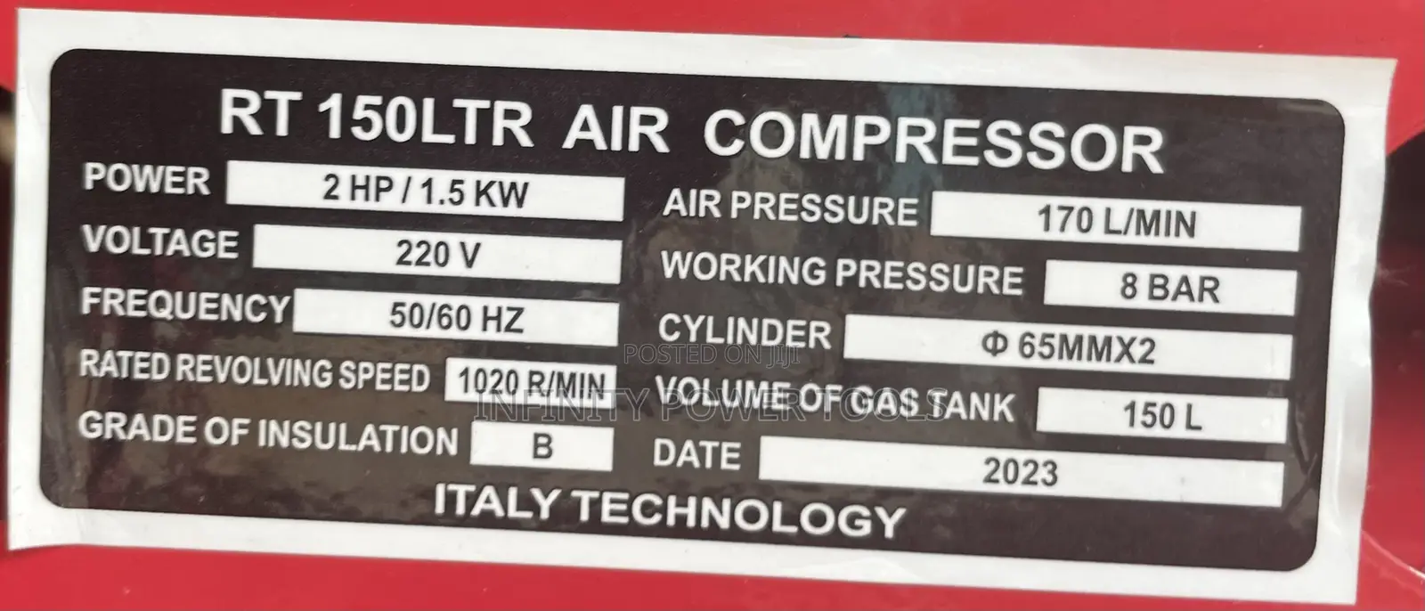 Air Compressor 150l Royalty