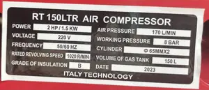 Air Compressor 150l Royalty