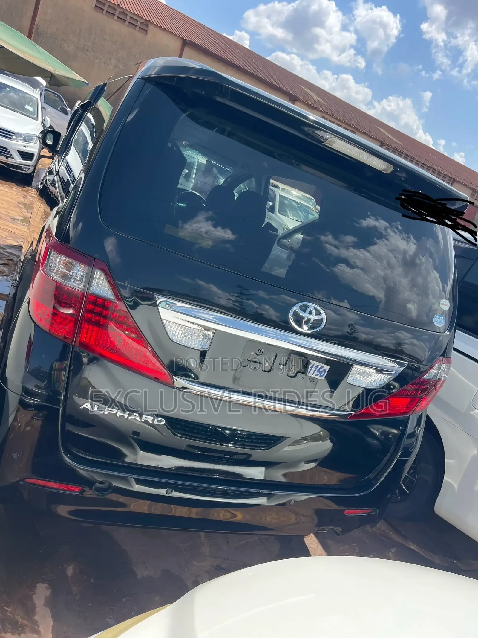 Toyota Alphard 2012 Black