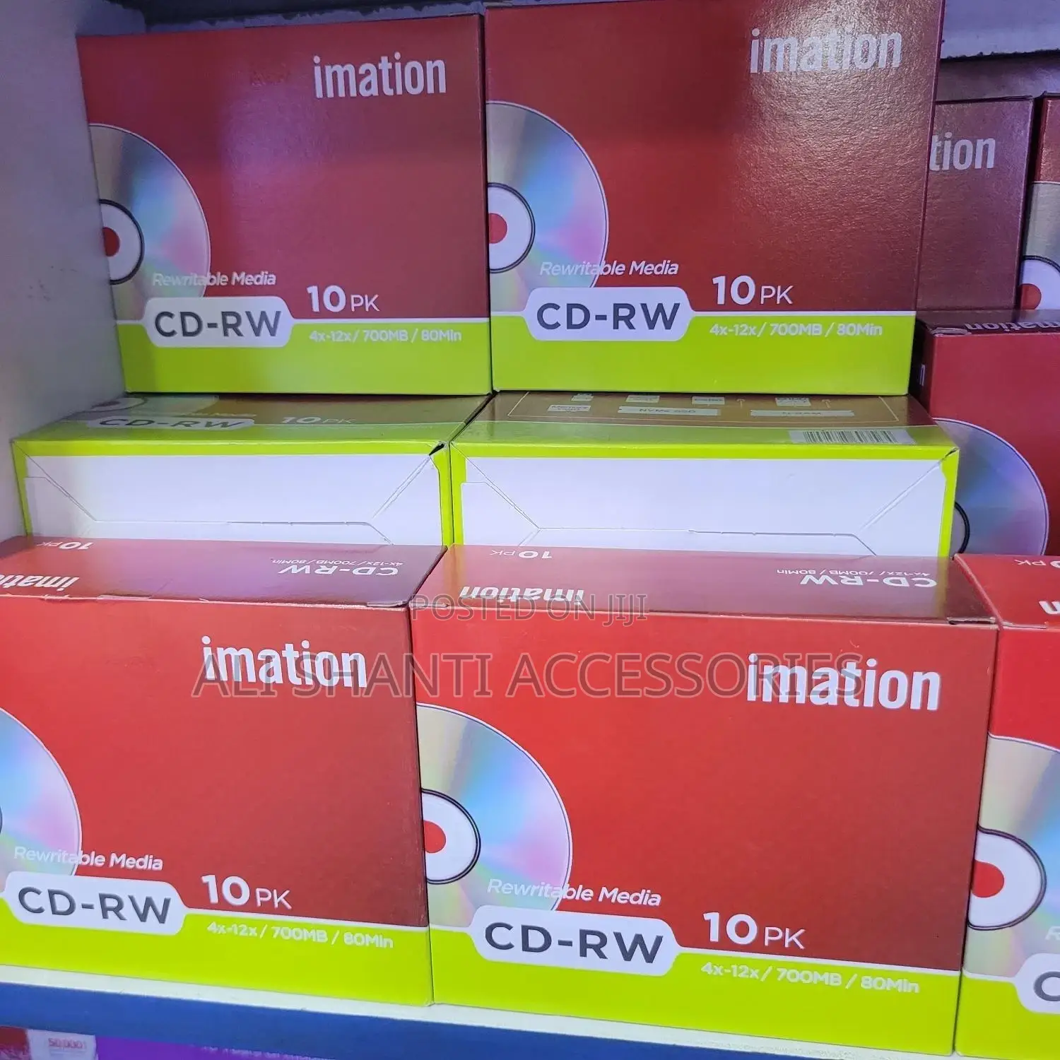 700mb Cd Re-Writable, Imation Cd-Cd-Rw, Empty Cd-Rw