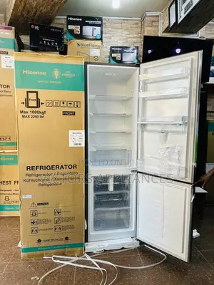 Hisense Double Door Refrigerator 341L With Water Dispenser