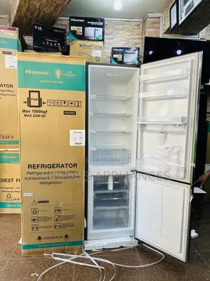 Hisense 341L Double Door Refrigerator With Water Dispenser A