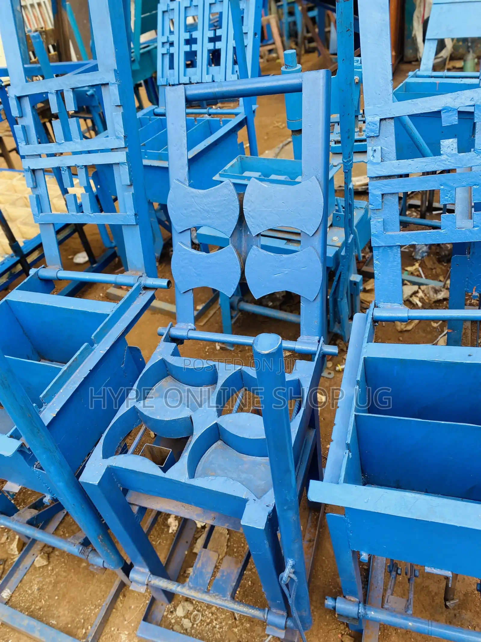 Blue Standard Paver Machine
