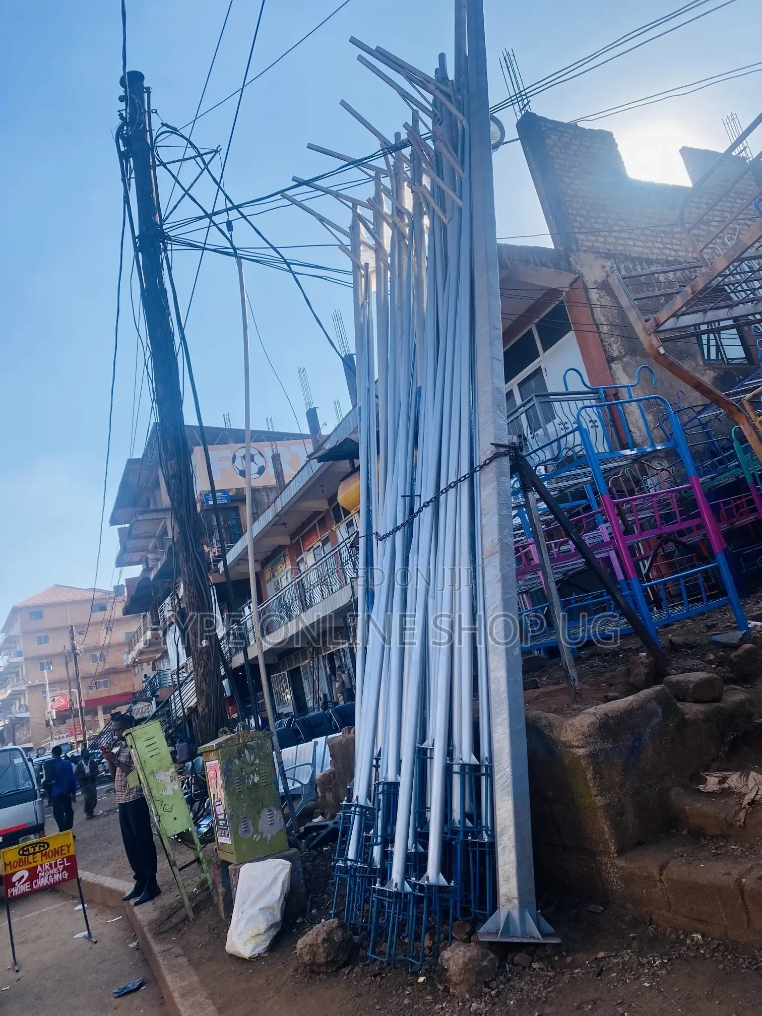 Highlights 6meters Solar Poles / Solar Light Poles
