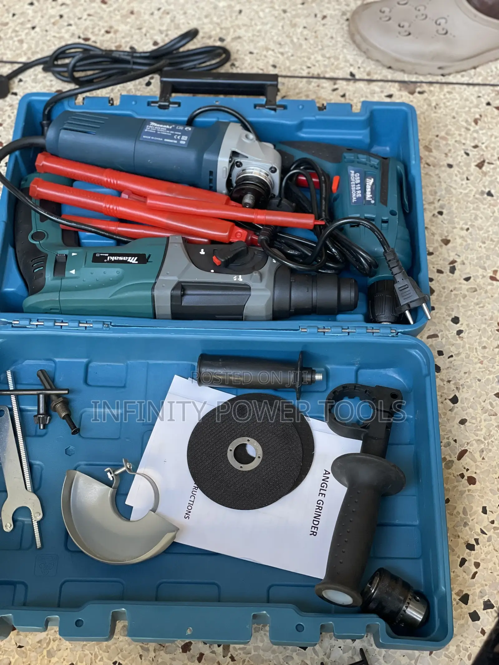 Drill and Grinder Set