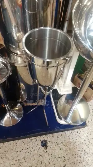 Stainless Steel Stand Ice Bucket