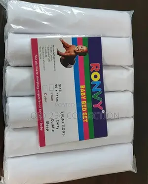 Plain White Baby Sheets