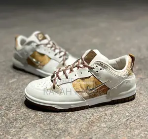 Original Nike Dunk Low Disrupt 2 Plaid Phantom Sneakers