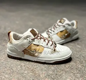 Original Nike Dunk Low Disrupt 2 Plaid Phantom Sneakers