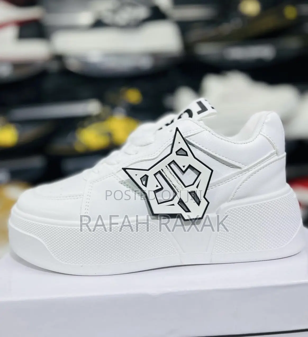 Original White Naked Wolfe Designer Sneakers