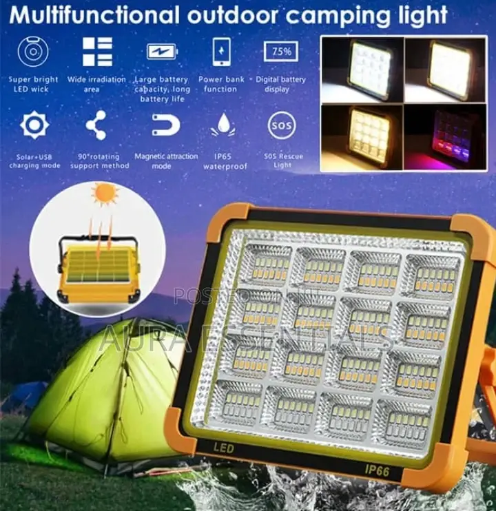 150w Portable Solar Flood Light