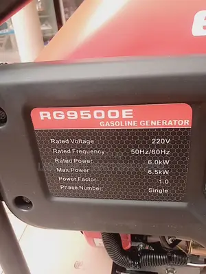 Gasoline Generator 6.5kva